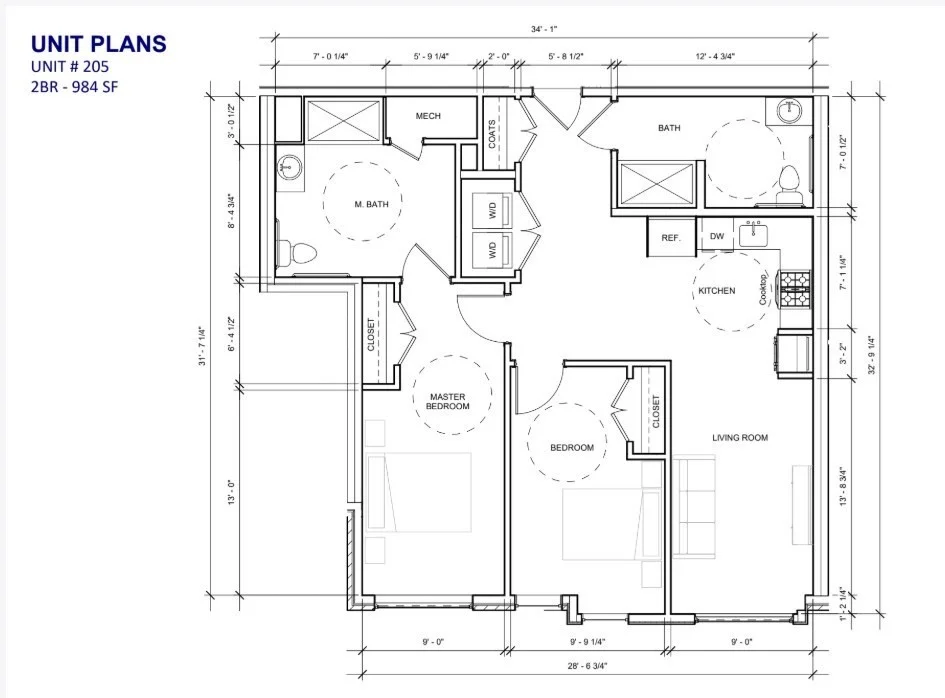 2 bed, 2 bath apartment for rent at 249 Corey Rd Unit 205, Brighton