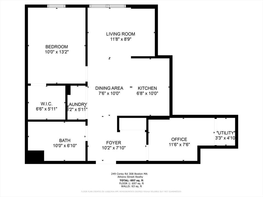 1 bed, 1 bath apartment for rent at 249 Corey Rd Unit 308, Corey Hill — photo 33 of 33