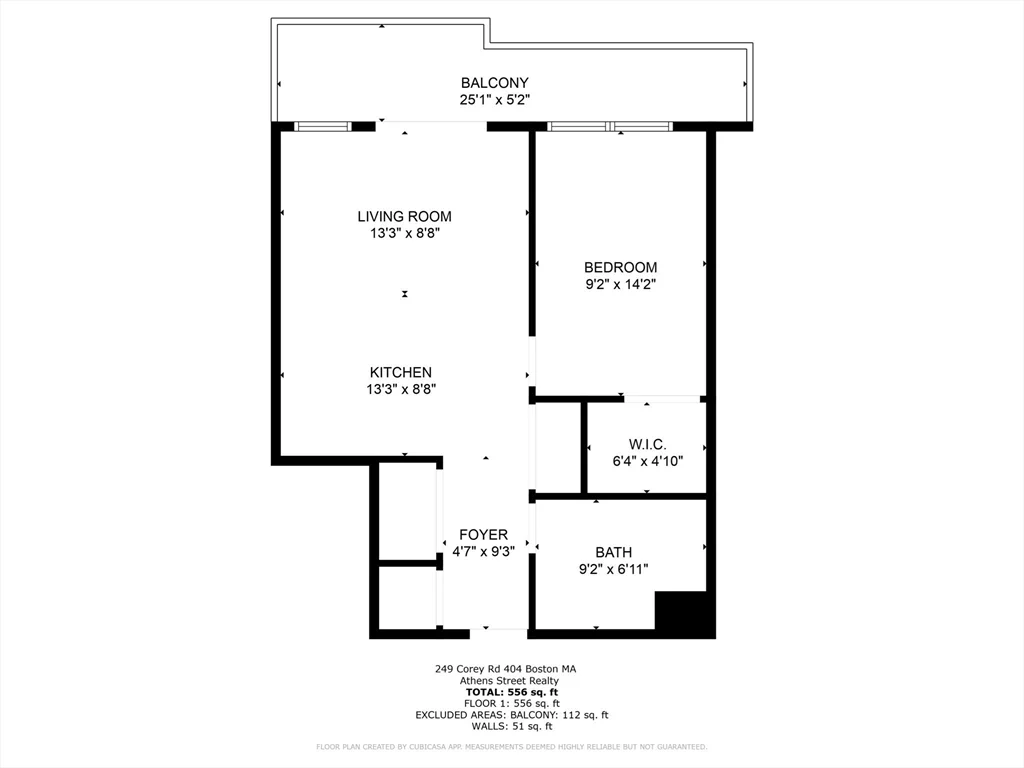 1 bed, 1 bath apartment for rent at 249 Corey Rd Unit 404, Boston — photo 31 of 31