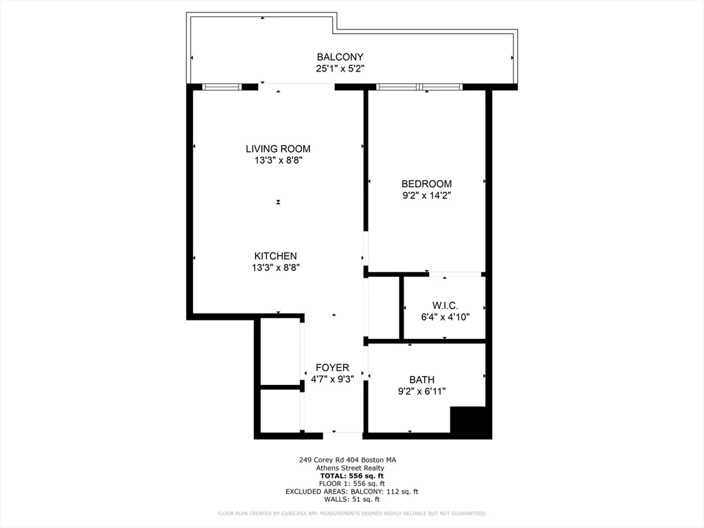 1 bed, 1 bath apartment for rent at 249 Corey Rd Unit 404, Boston — photo 30 of 31