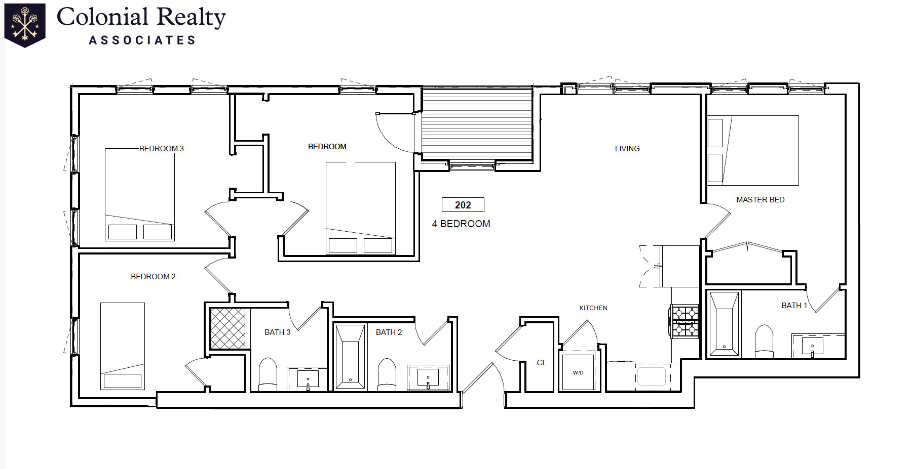 4 bed, 3 bath apartment for rent at 25-27 Highgate St Unit 207, Allston — photo 10 of 29
