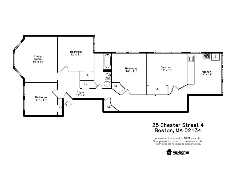 4 bed, 1 bath apartment for rent at 25 Chester St Unit 4, Brighton — photo 11 of 11