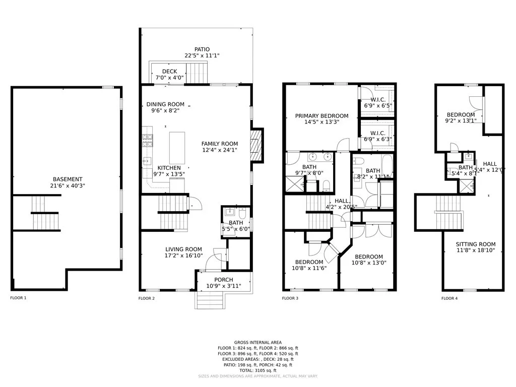 4 bed, 3 bath apartment for rent at 25 Hearn St Unit TH, Mount Auburn — photo 25 of 25