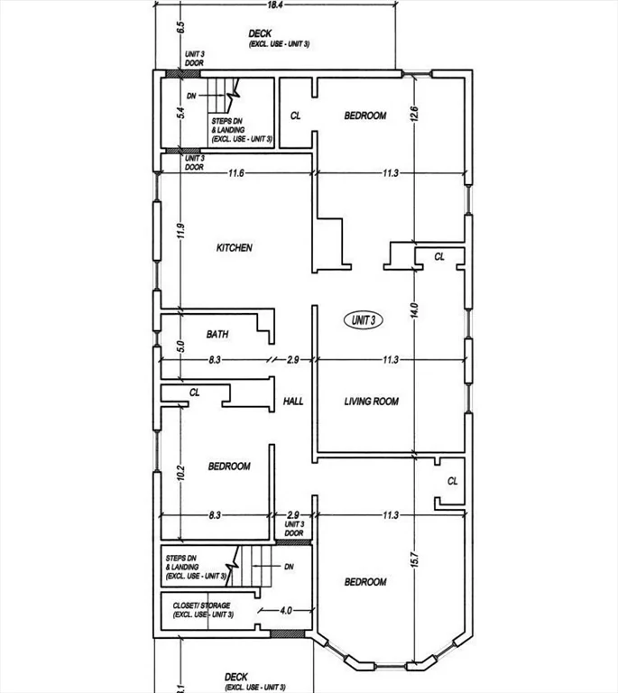 3 bed, 1 bath apartment for rent at 25 Hecla St Unit 3, Dorchester — photo 10 of 18