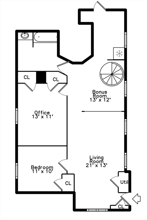 4 bed, 2 bath apartment for rent at 25 Mendum St Unit 1, Jamaica Plain — photo 31 of 32