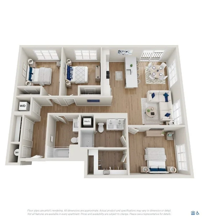 3 bed, 2 bath apartment for rent at 25 River St Unit 102, Winchester — photo 12 of 12