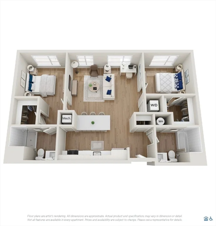 2 bed, 2 bath apartment for rent at 25 River St Unit 516, Winchester — photo 10 of 10