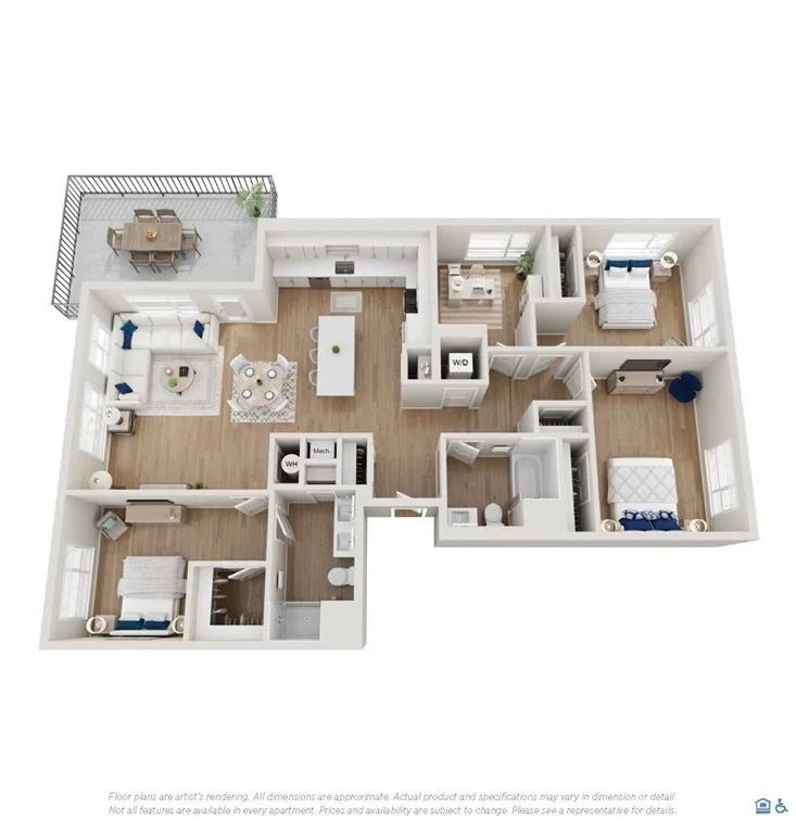 3 bed, 2 bath apartment for rent at 25 River St Unit 518, Winchester — photo 11 of 11