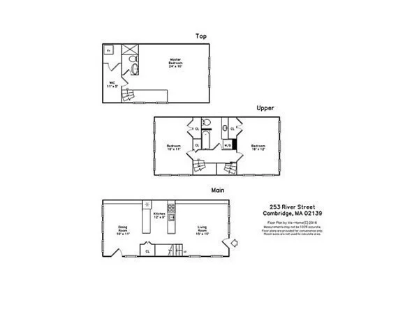 3 bed, 2 bath apartment for rent at 253 River St Unit 1, Cambridgeport — photo 20 of 21