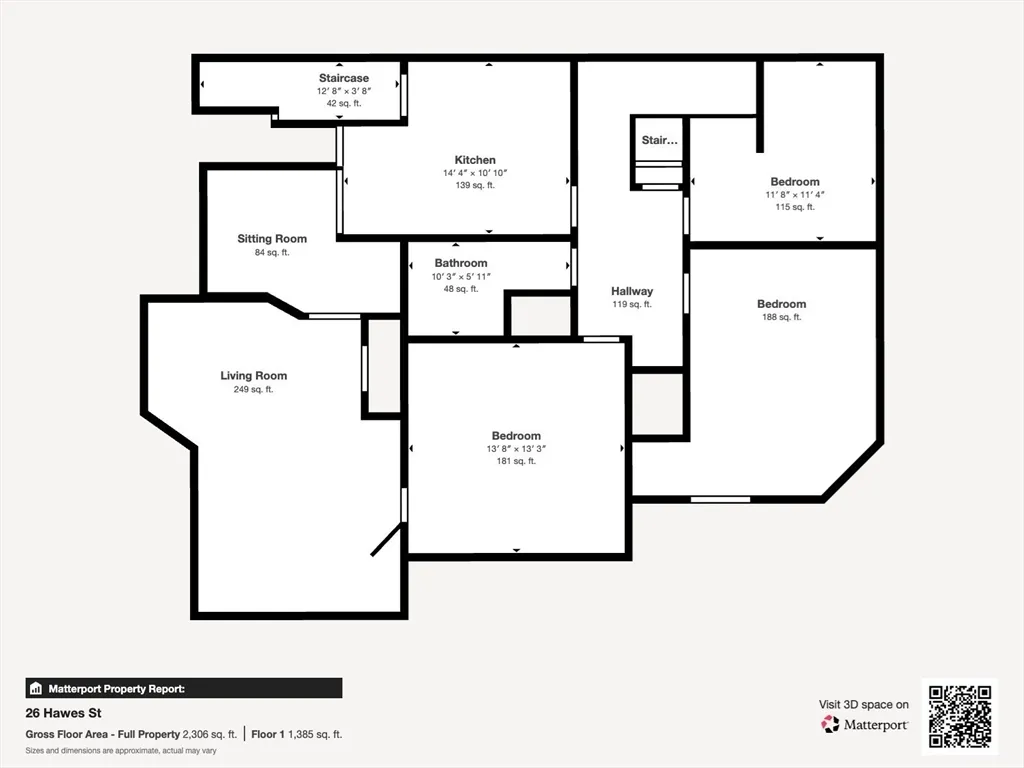 5 bed, 1 bath apartment for rent at 26 Hawes Unit 2, Fitchburg — photo 27 of 27