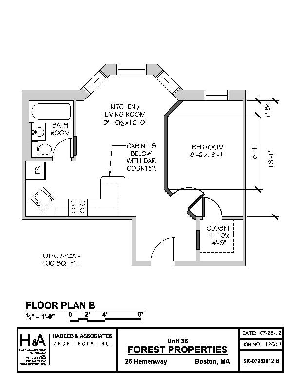 1 bed, 1 bath apartment for rent at 26 Hemenway St Unit 14, Fenway — photo 1 of 9