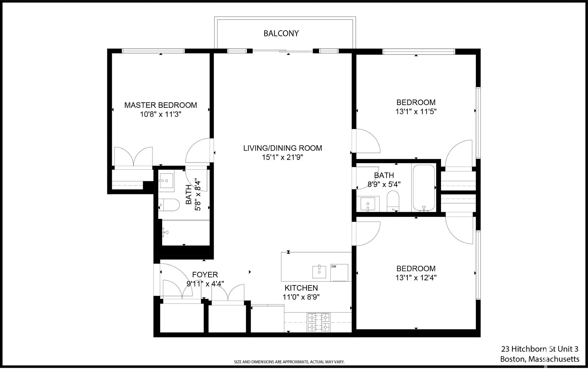 3 bed, 2 bath apartment for rent at 26 Hichborn St Unit 11, Brighton — photo 14 of 17