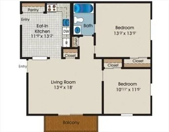 2 bed, 1 bath apartment for rent at 26 Parsonage St Unit 11, Marshfield — photo 1 of 3