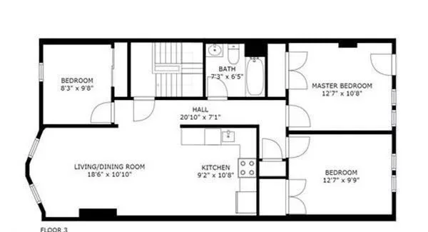 3 bed, 1 bath apartment for rent at 26 South Huntington Ave Unit 2, Coolidge Corner — photo 11 of 11