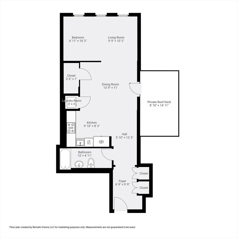 Studio bed, 1 bath apartment for rent at 26 Stillman St Unit 3-5, North End — photo 27 of 27