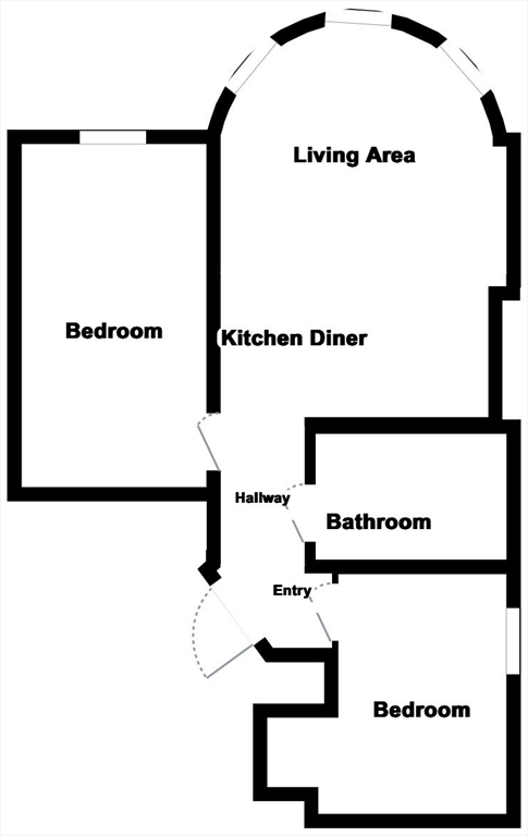 2 bed, 1 bath apartment for rent at 261 W Newton Unit 3, South End — photo 1 of 2