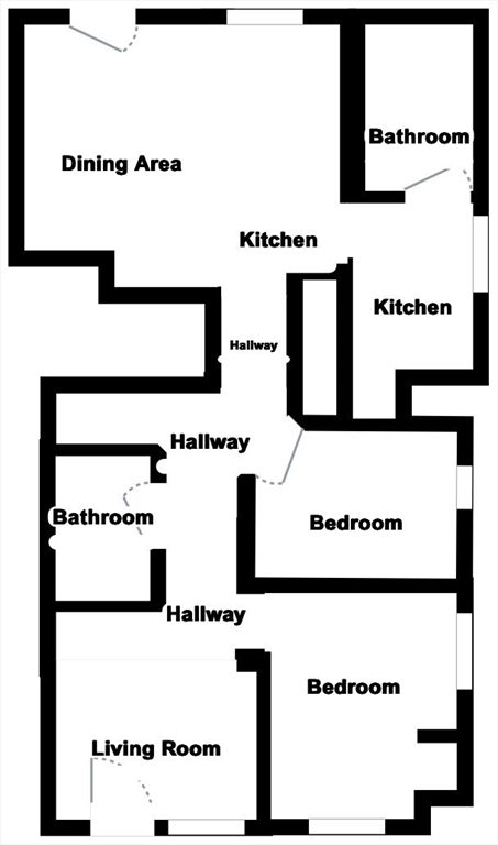 3 bed, 2 bath apartment for rent at 261 W Newton Unit 5, South End — photo 1 of 11