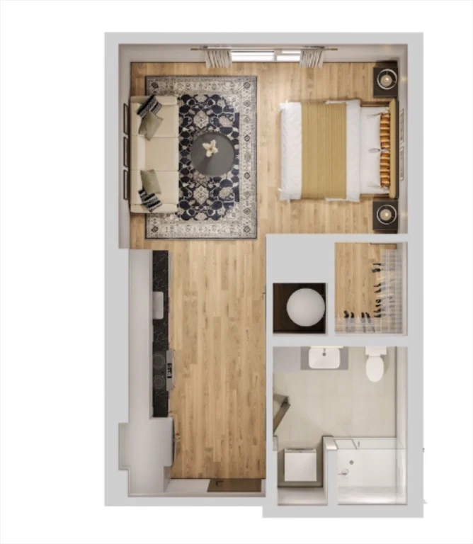 Studio bed, 1 bath apartment for rent at 266 Canal St Unit 5511, Glenwood — photo 18 of 18