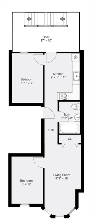 2 bed, 1 bath apartment for rent at 267 Lexington St Unit 3, East Boston — photo 16 of 18