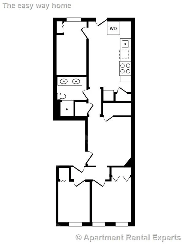 3 bed, 1 bath apartment for rent at 27-29 Lambert St Unit 3R, East Cambridge — photo 11 of 11