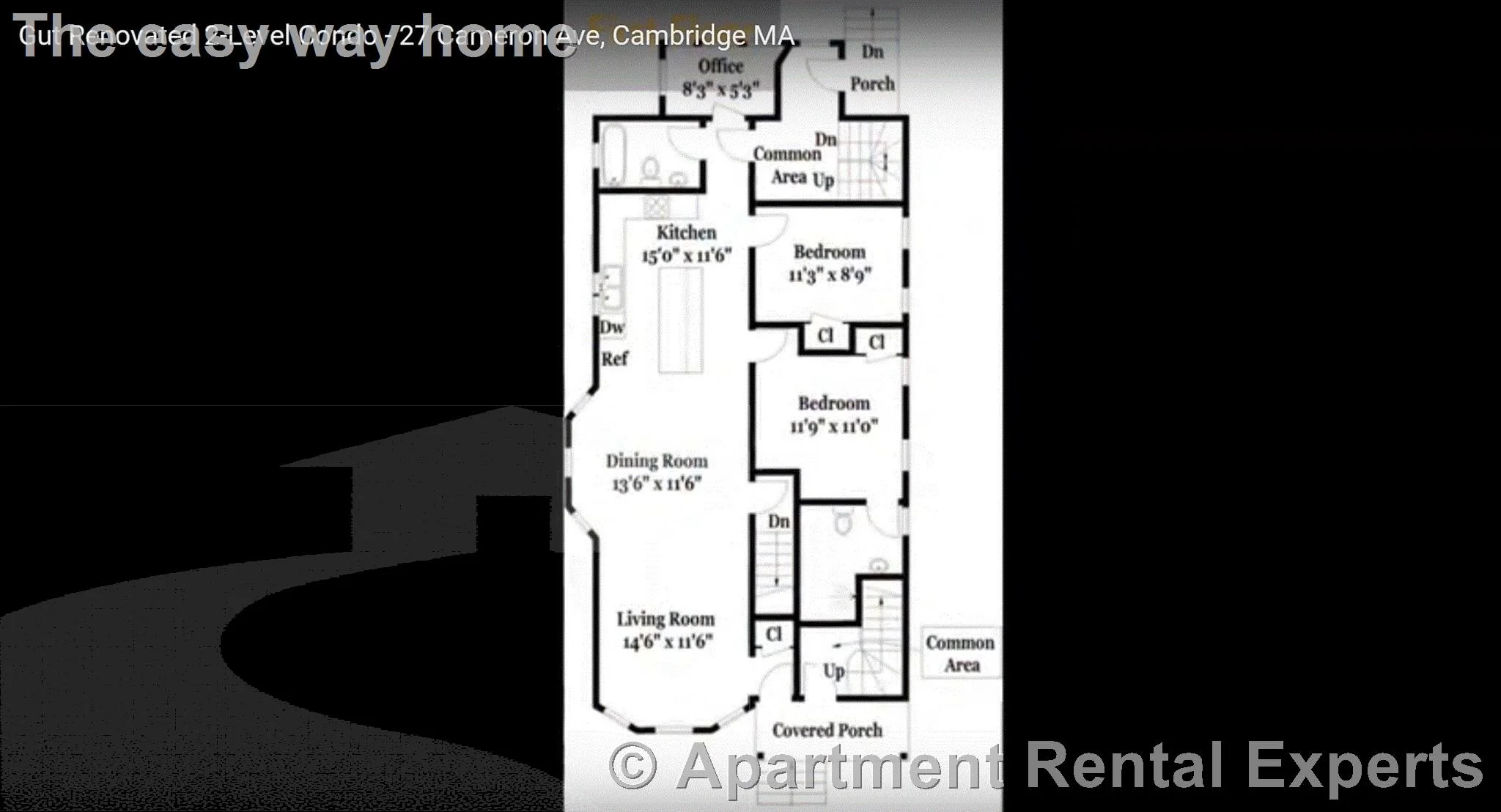 2 bed, 3 bath apartment for rent at 27 Cameron Ave, Davis Square — photo 26 of 29