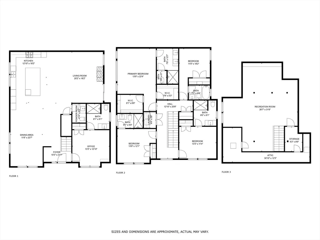 5 bed, 4+ bath apartment for rent at 27 Cross St Unit 27, Newton — photo 40 of 40