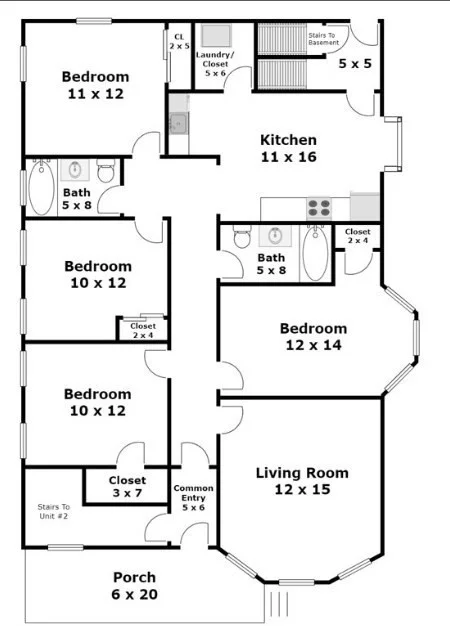 4 bed, 2 bath apartment for rent at 27 Justin Rd Unit 1, Brighton — photo 18 of 18