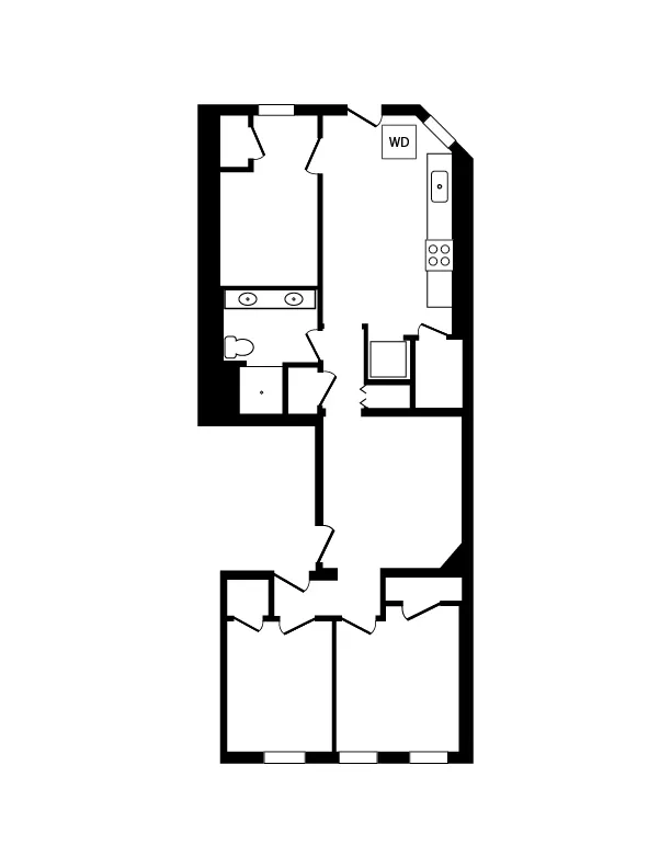 3 bed, 1 bath apartment for rent at 27 Lambert St Unit 2R, East Cambridge — photo 17 of 17