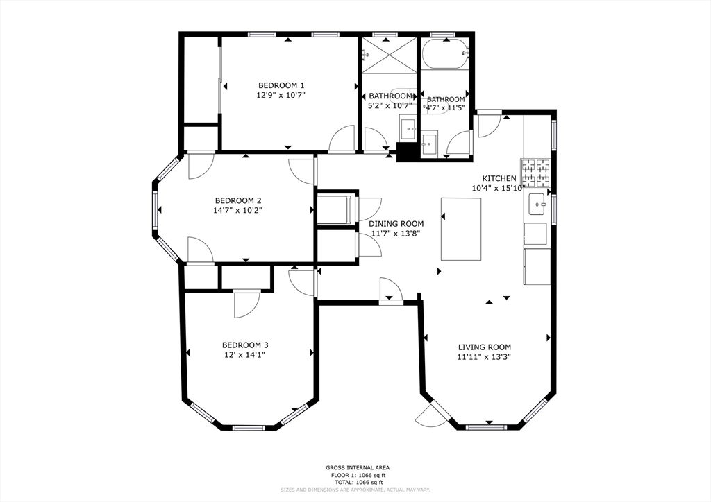 3 bed, 2 bath apartment for rent at 27 Linden St Unit 2, Allston — photo 17 of 17