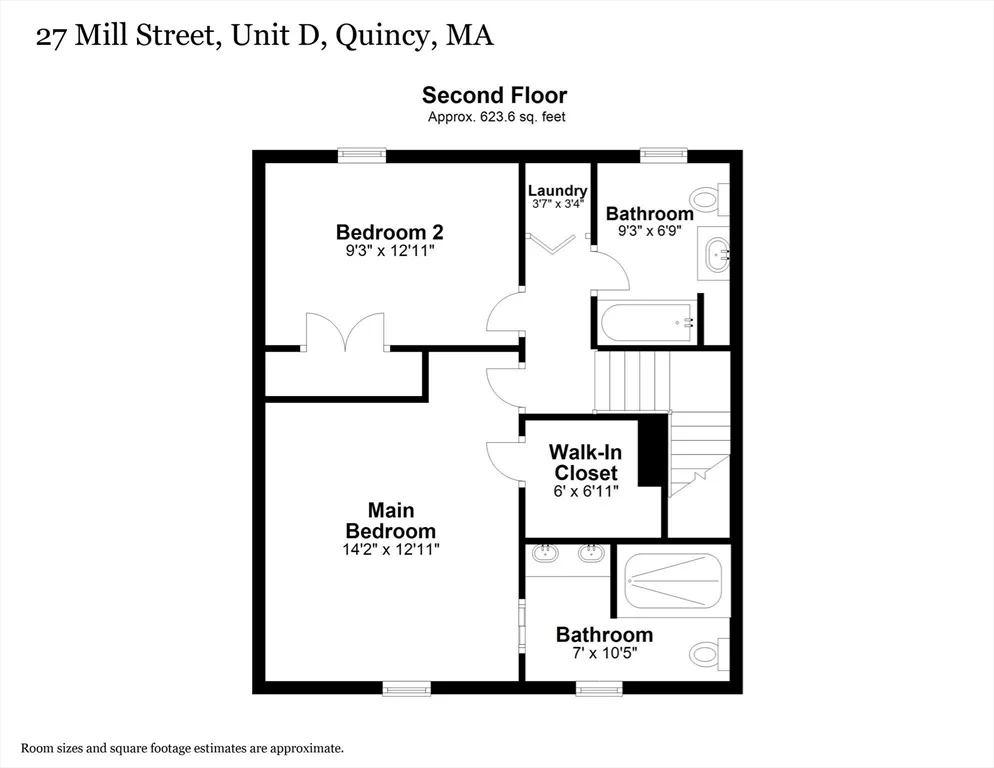 2 bed, 2 bath apartment for rent at 27 Mill St Unit D, Quincy — photo 22 of 24