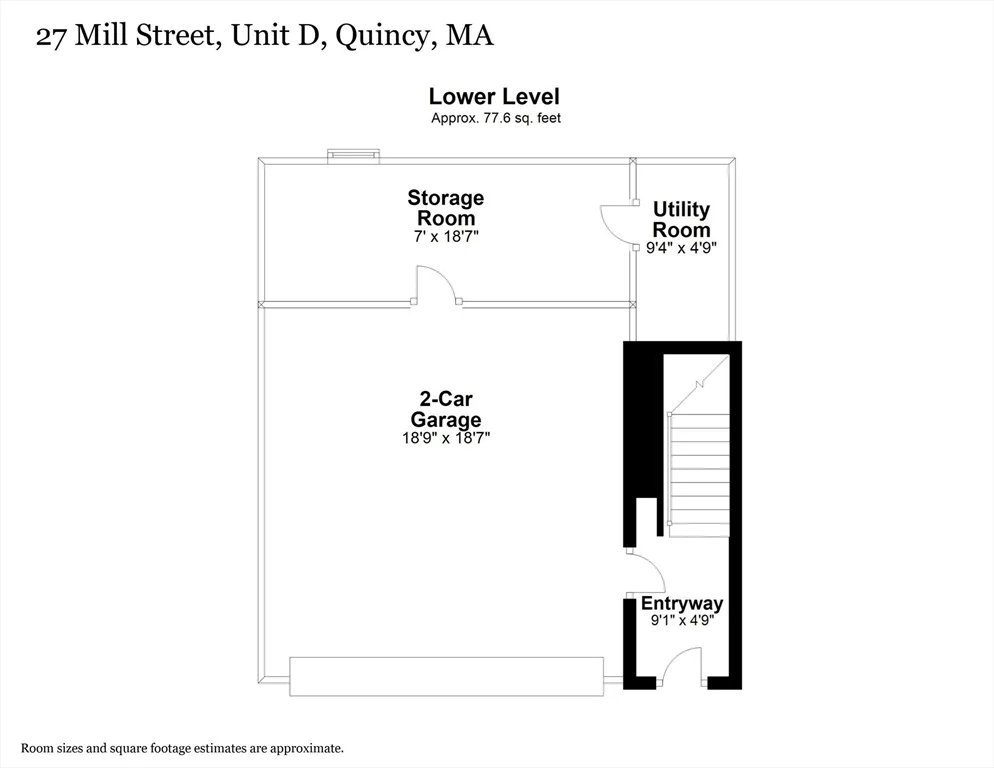 2 bed, 2 bath apartment for rent at 27 Mill St Unit D, Quincy — photo 24 of 24