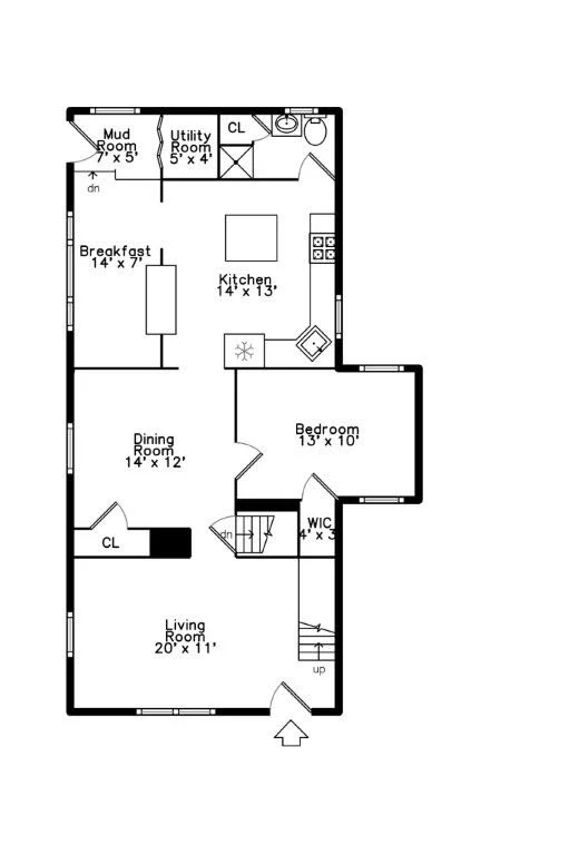 3 bed, 2 bath apartment for rent at 28 Ash St Unit 1, South Side — photo 22 of 23