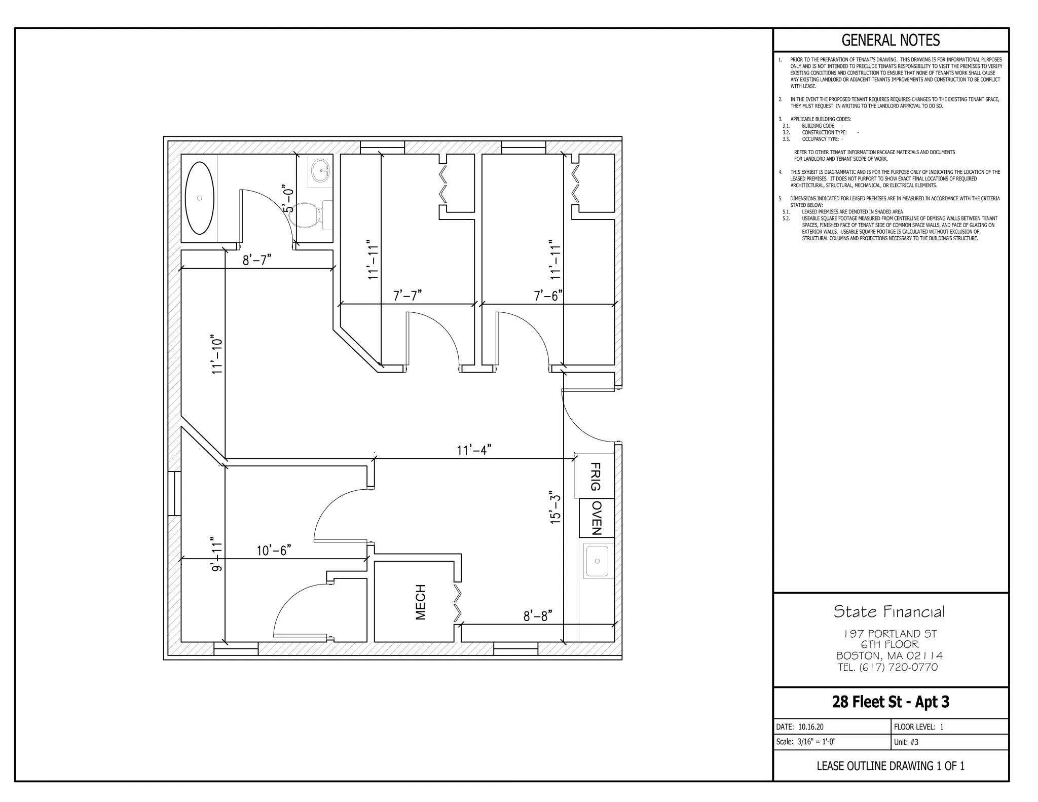 3 bed, 1 bath apartment for rent at 28 Fleet St Unit 3, North End — photo 16 of 36