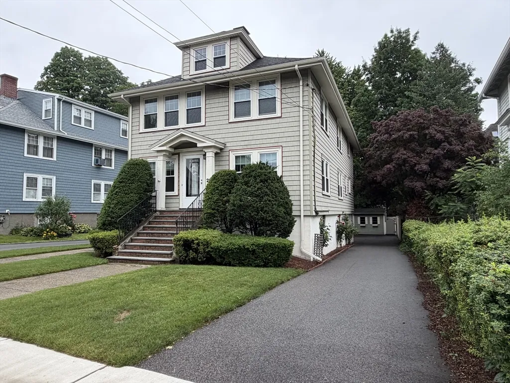 2 bed, 1 bath apartment for rent at 28 Hibbard Unit 1, Newton Corner — photo 1 of 15