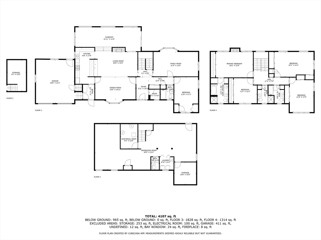 5 bed, 4+ bath apartment for rent at 28 Mansfield Rd, Wellesley — photo 41 of 41