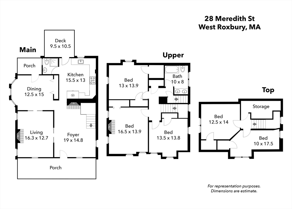 5 bed, 2 bath apartment for rent at 28 Meredith St, West Roxbury — photo 37 of 37