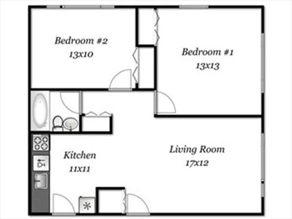 2 bed, 1 bath apartment for rent at 280 Corey Rd Unit 12A, Brighton — photo 12 of 12