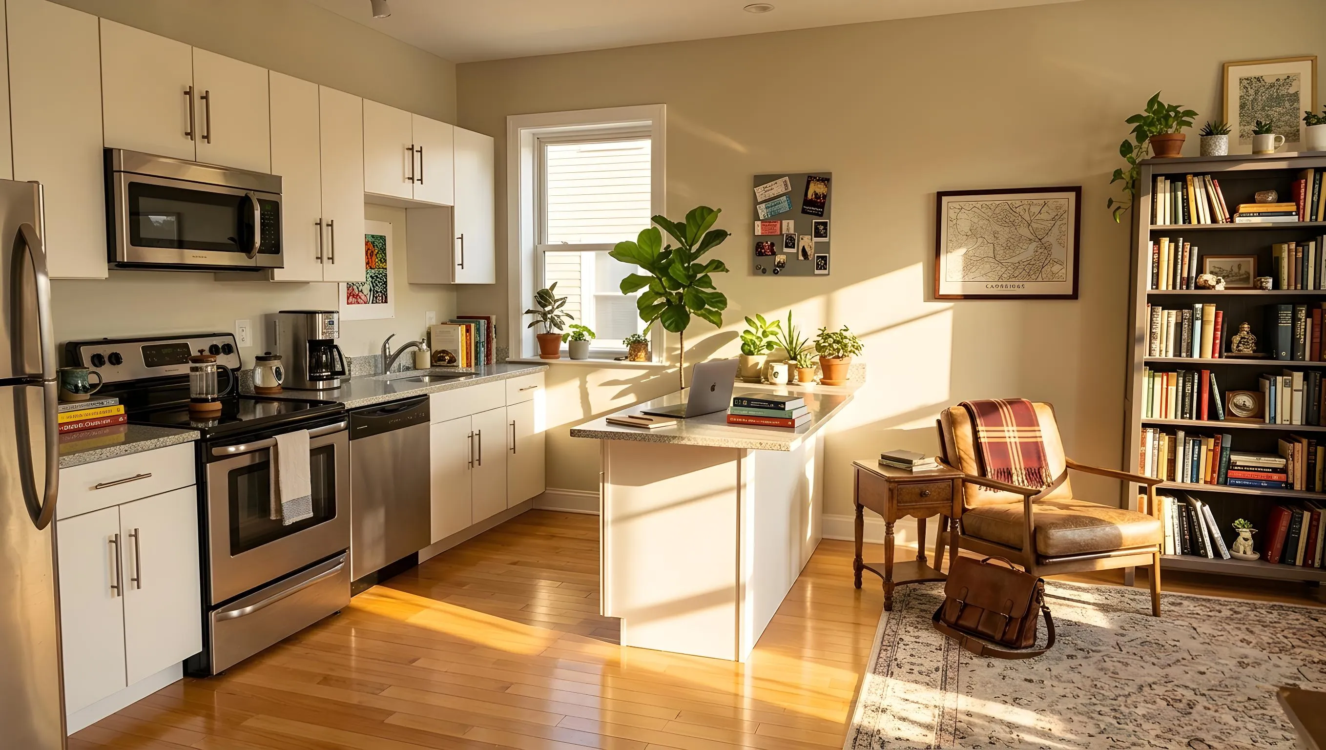1 bed, 1 bath apartment for rent at 281 Harvard St Unit 42, Mid-Cambridge — photo 3 of 10