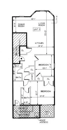 2 bed, 2 bath apartment for rent at 282 Maverick Unit 3, East Boston — photo 19 of 19