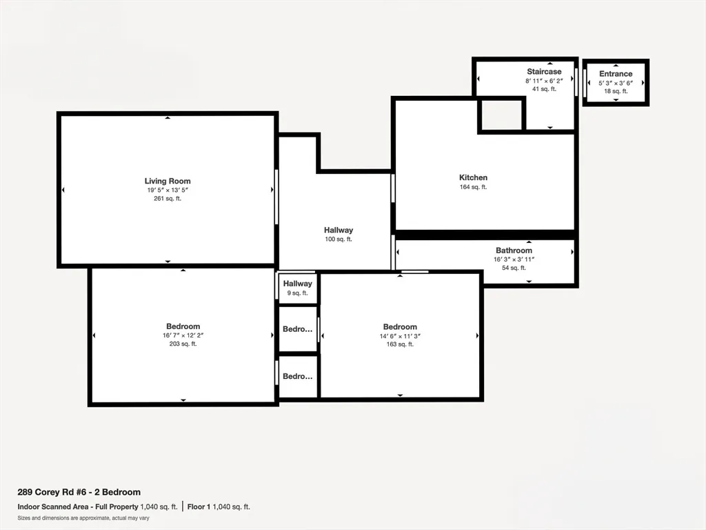 2 bed, 1 bath apartment for rent at 289 Corey Rd Unit 6, Brighton — photo 20 of 27