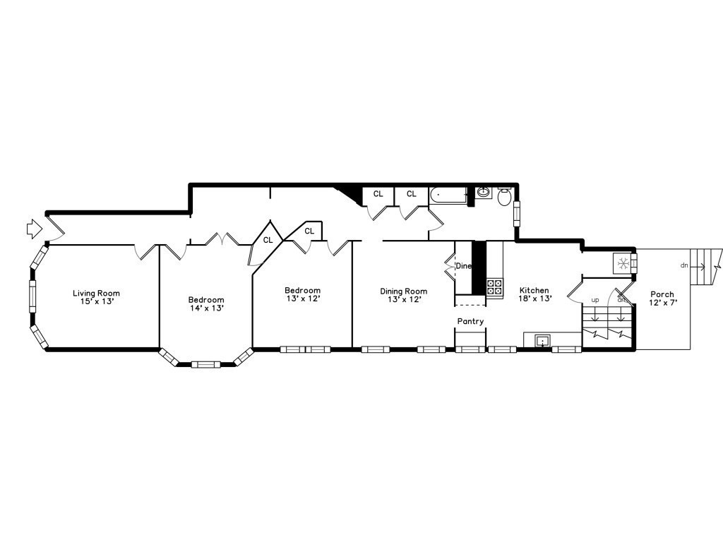 2 bed, 1 bath apartment for rent at 29 Appleton Unit 29R, Wollaston — photo 9 of 9