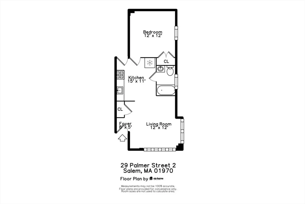 1 bed, 1 bath apartment for rent at 29 Palmer St Unit 2, Salem — photo 17 of 18