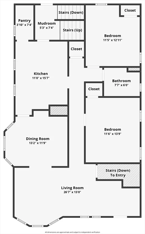 4 bed, 2 bath apartment for rent at 29 Woodrow Ave Unit 2, Nonantum — photo 40 of 41