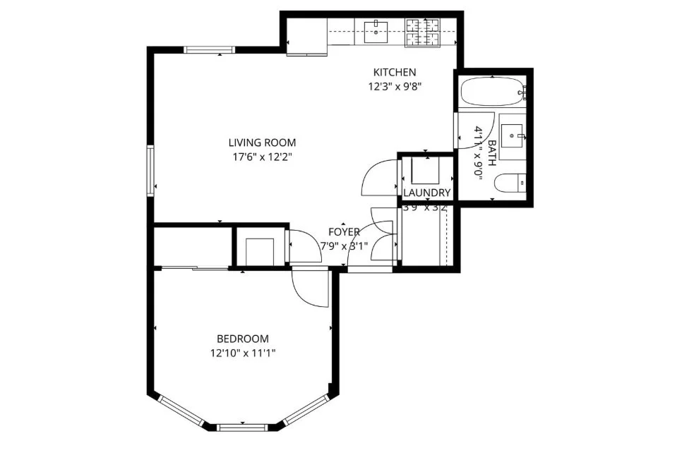 1 bed, 1 bath apartment for rent at 292 Prospect St Unit 3, Wellington-Harrington — photo 8 of 8