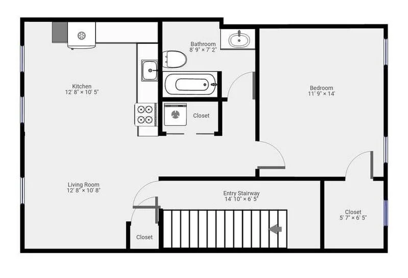 1 bed, 1 bath apartment for rent at 296 W 3rd Unit 2, South Boston — photo 15 of 15