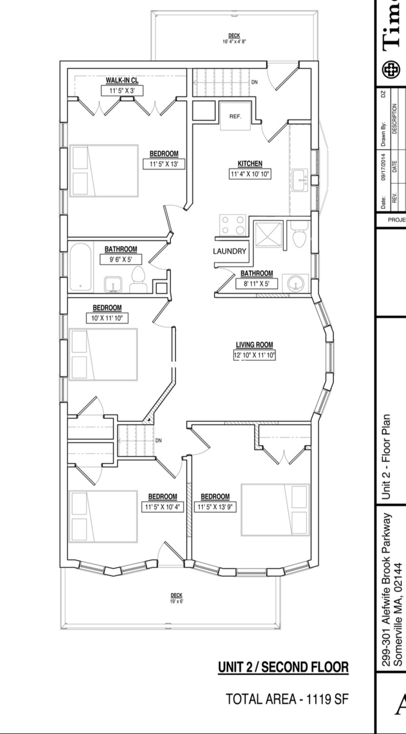 4 bed, 2 bath apartment for rent at 299 301 Alewife Brook Pkwy Unit 2, West Somerville — photo 16 of 20