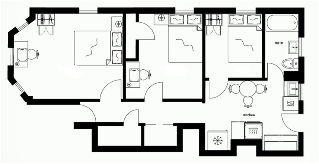 2 bed, 1 bath apartment for rent at 2A Sherman St Unit 1, Neighborhood Nine — photo 17 of 17
