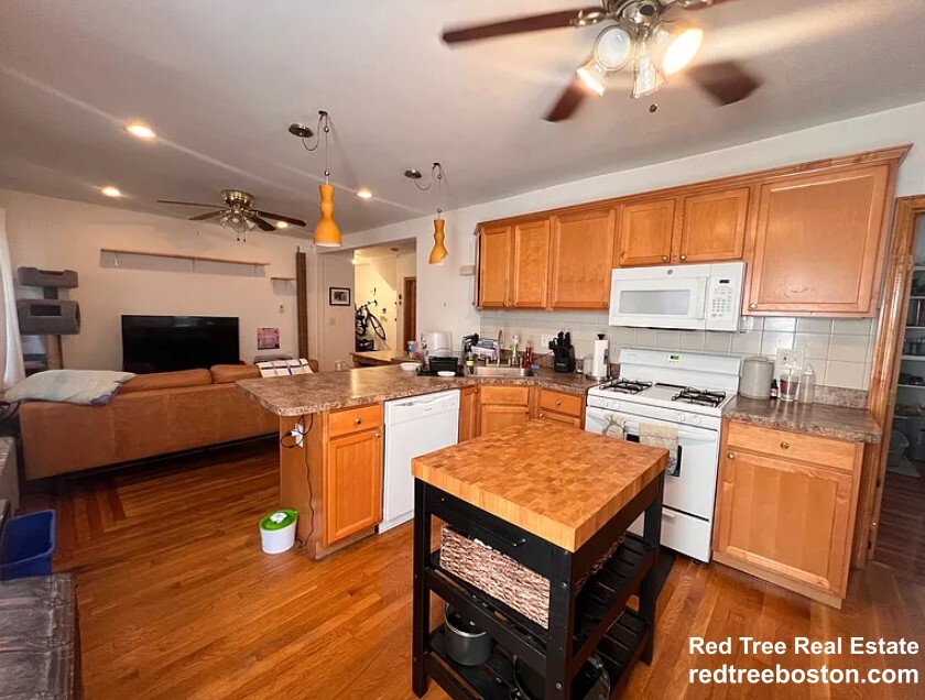 3 bed, 2 bath apartment for rent at 3 Aldie St Unit 1, Allston — photo 2 of 13