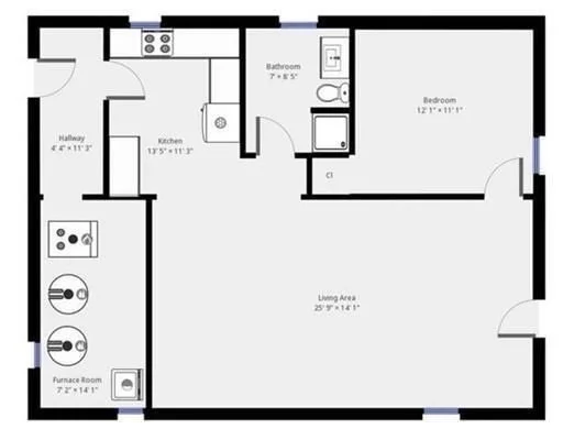 1 bed, 1 bath apartment for rent at 3 Allen Rd Unit 1, Brighton — photo 16 of 16