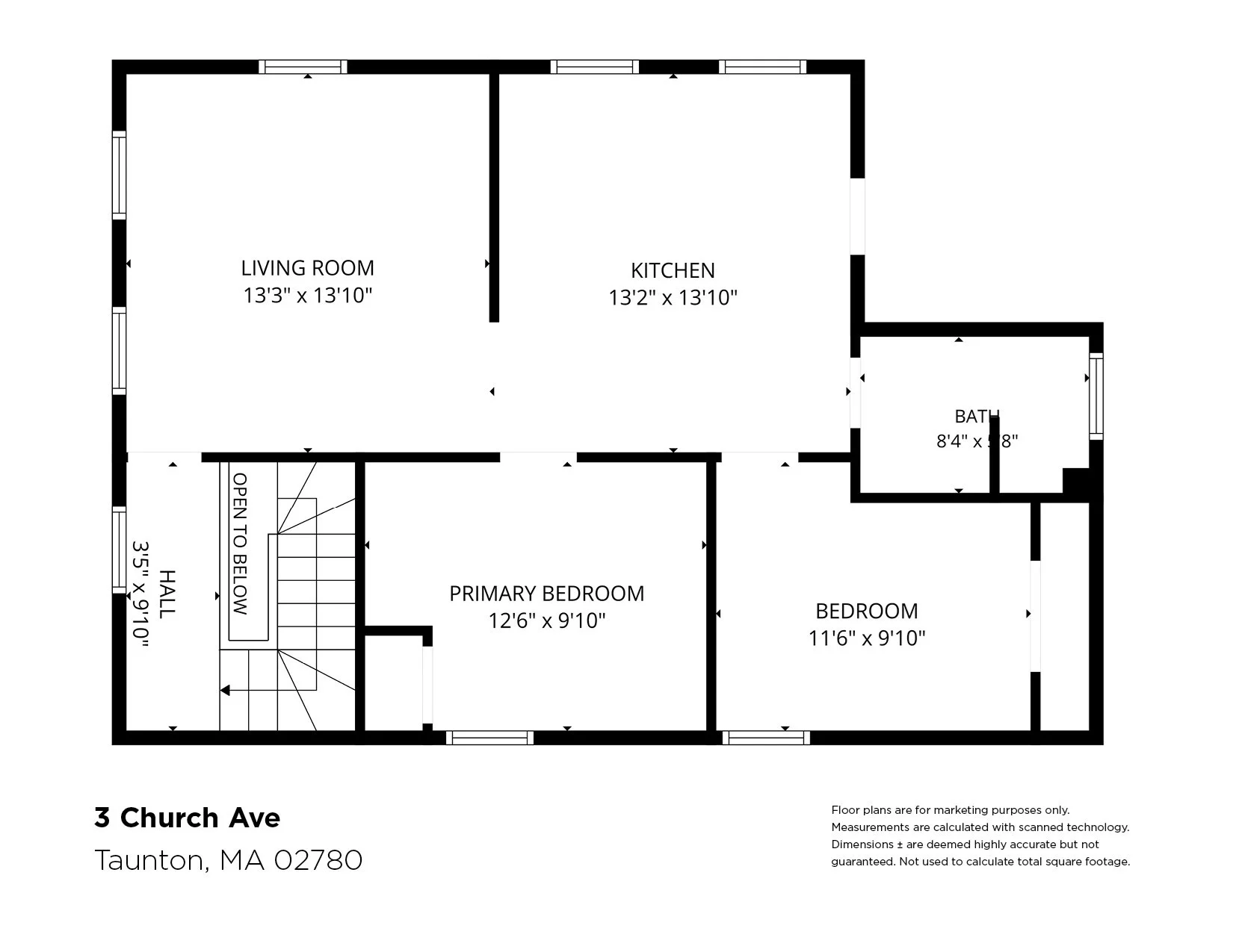 2 bed, 1 bath apartment for rent at 3 Church Ave Unit 2, Taunton — photo 14 of 15